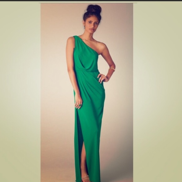 BCBG Snejana Gown Emerald Green XXS - Picture 1 of 4